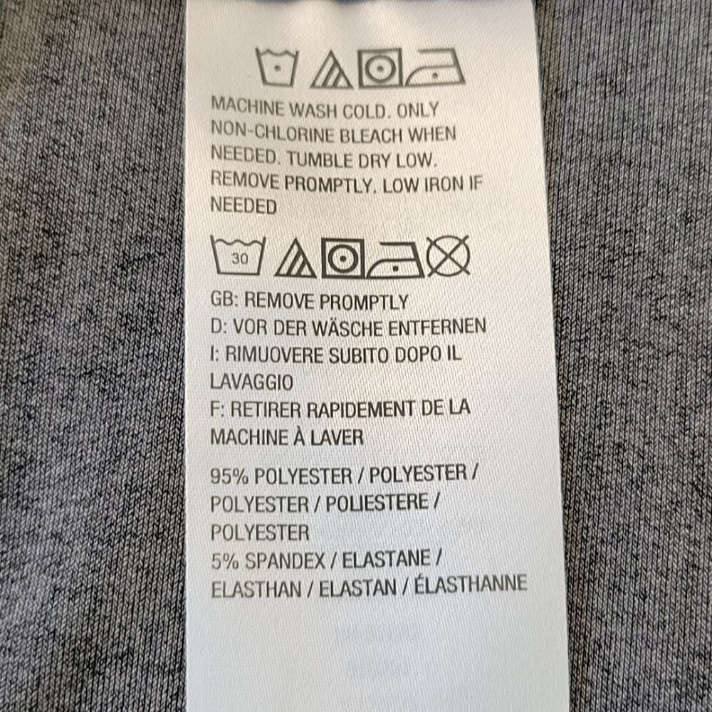 Susan Graver Black Leaf Patterned Liquid Knit Tank Top Size Xs — image 6 of 6